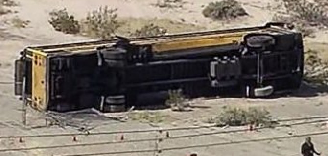 16 детей получили ранения в ДТП с автобусом в Лас-Вегасе