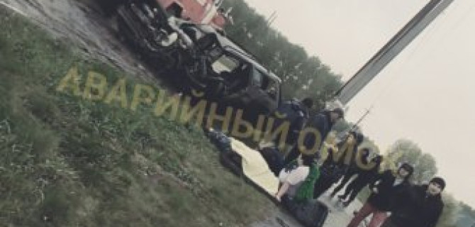 Под Омском в лобовом ДТП погиб человек