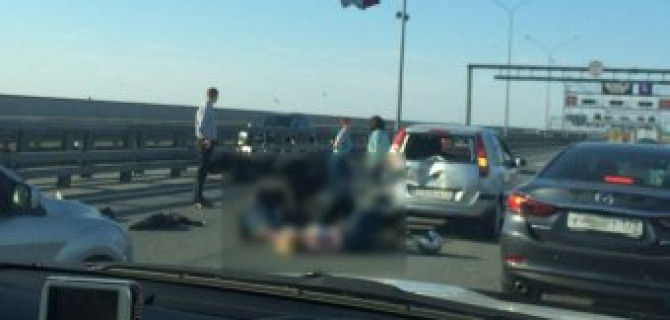 В ДТП в Кронштадте погиб мотоциклист