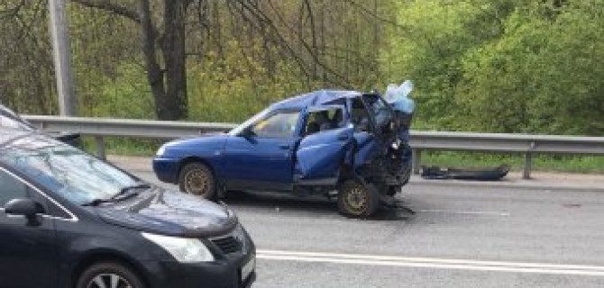 Три человека пострадали в ДТП в Приморском районе