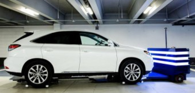 Французская компания Stanley Robotics создала робота-парковщика