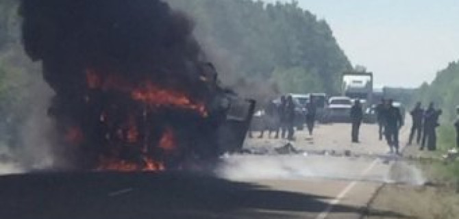 В ДТП с КамАЗом на трассе Хабаровск — Комсомольск-на-Амуре погибла женщина