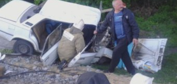 Под Воронежем в опрокинувшейся машине погиб мужчина