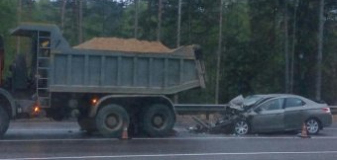 На трассе «Скандинавия» в Ленобласти в ДТП погибла женщина