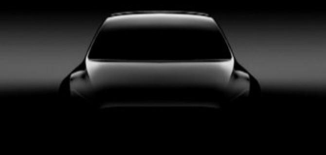 Tesla показали первый тизер новой Model Y