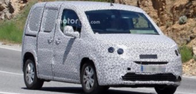 В Сеть выложили фото обновленного Peugeot Partner 2018