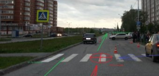 В Соликамске 19-летний водитель сбил двух детей на переходе