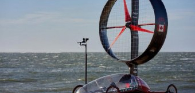 Канадские студенты представили доработанный «ветряной» автомобиль Chinook ETS