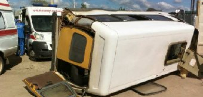 Восемь пассажиров маршрутки пострадали в ДТП с грузовиком в Орле