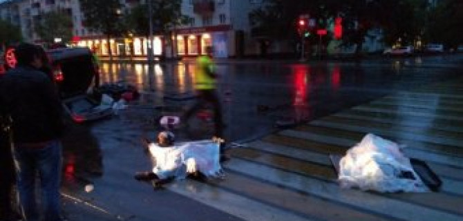 В Перми в ночном ДТП с мотоциклом погибли два человека