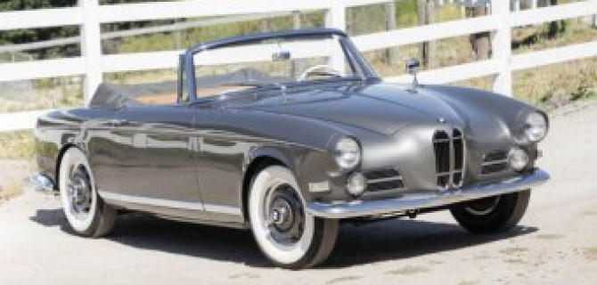 Уникальный кабриолет BMW 503 Bertone уйдет с молотка