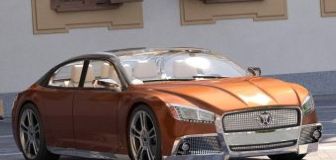 В Сети появились изображения прототипа «Волга-2020»