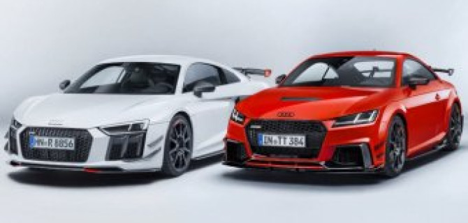 Audi представили пакет дополнений Sport Performance Parts для спорткаров TT RS и R8