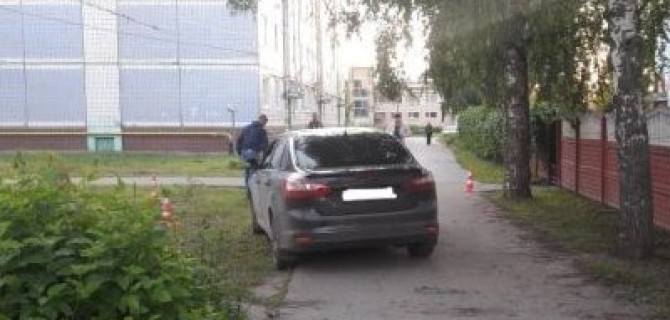 В Рязанской области 4-летний велосипедист попал под колеса иномарки