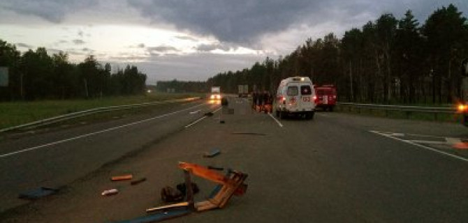 Мотоциклист погиб в ДТП, не уступив дорогу иномарке, в Тулунском районе