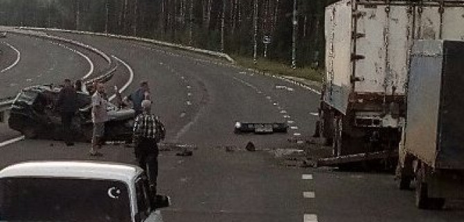 У Президентского моста в Ульяновске в ДТП погибли два человека