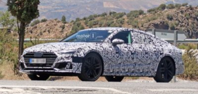 Спортивная версия Audi 7 проходит испытания