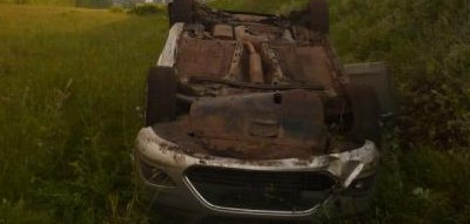 В Татарстане иномарка вылетела с трассы: погиб человек