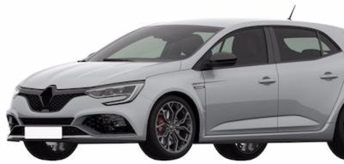 Появились патентные изображения нового Renault Megane RS 2018