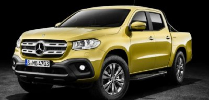 Пикап Mercedes-Benz X-Class‍ представлен официально