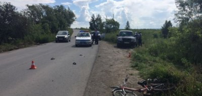 Иномарка насмерть сбила велосипедиста в Томске