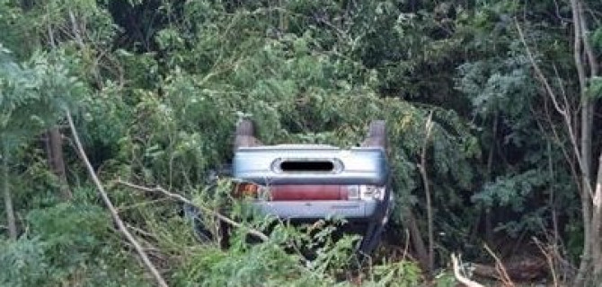 На Кубани в опрокинувшейся по вине пьяного водителя машине погиб пассажир