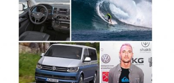 Марка Volkswagen Коммерческие автомобили стала титульным партнером первого Чемпионата России по сёрфингу