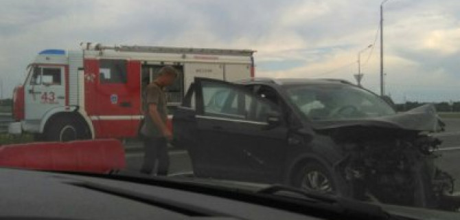 В лобовой аварии в Гатчинском районе погиб водитель «Лады»