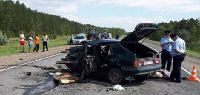 Два человека погибли в ДТП на трассе Омск – Черлак