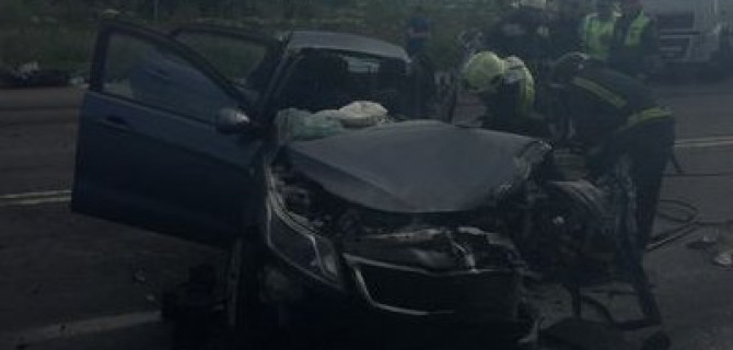 В тройном ДТП у Славянки погиб водитель