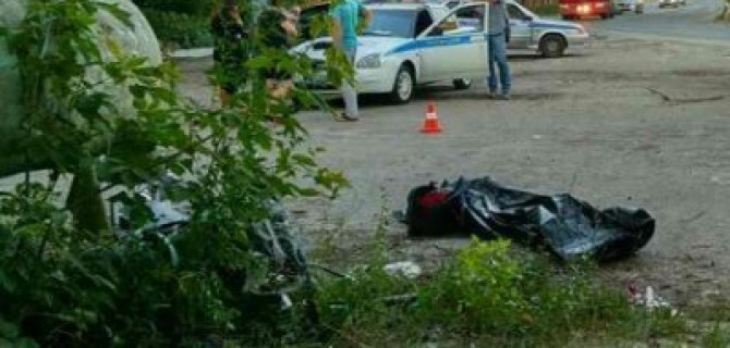 В Курске молодой мотоциклист погиб, врезавшись в трубу теплотрассы