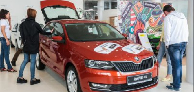 Обновленный ŠKODA RAPID был представлен в АВТОРУСЬ ПОДОЛЬСК