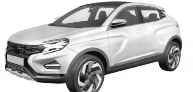 В Роспатенте зарегистрированы изображения промышленных образцов Lada Xcode