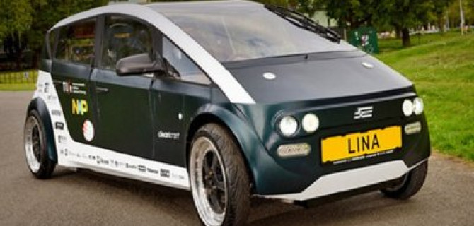 В Голландии представили автомобиль из свеклы и льна