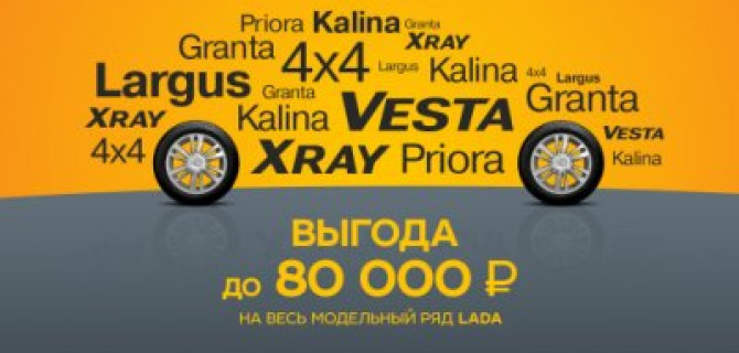 Августовские скидки в ТЕХИНКОМ: новая LADA с выгодой до 80 000 рублей!