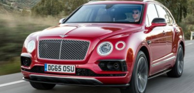 Премиальный кроссовер Bentley Bentayga – спрос есть!