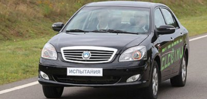 Белоруссия представила свой собственный электромобиль