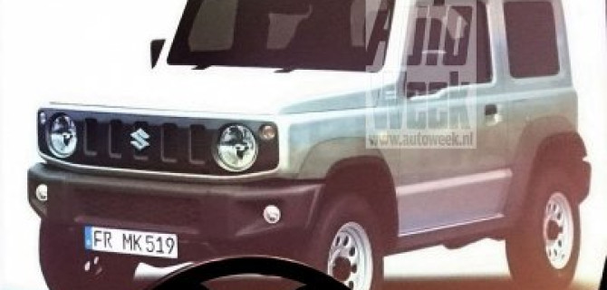 Новый Suzuki Jimny показался на фотографиях