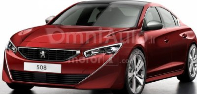 В Сети появились рендеры нового седана Peugeot 508