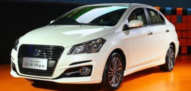 Suzuki показали обновленный седан Alivio Pro в Китае