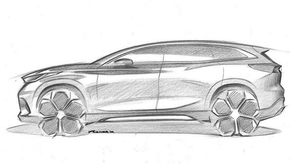 Появились скетчи нового кроссовера Chery Появились скетчи нового кроссовера Chery (5).jpg