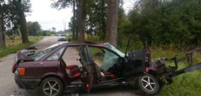 Женщина-водитель иномарки погибла в ДТП под Калининградом