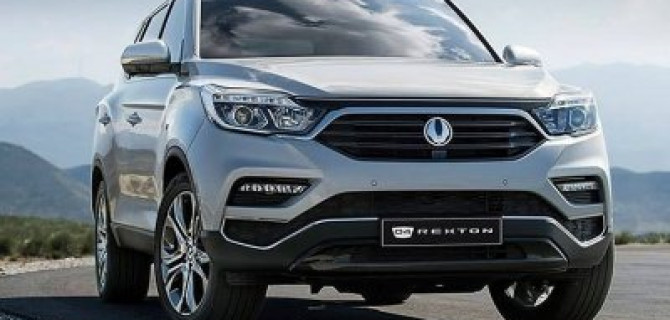 Премьера нового внедорожника Rexton 4G от SsangYong состоится в Москве