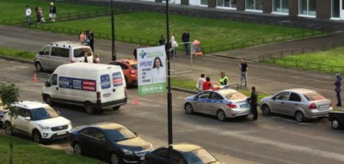 Иномарка насмерть сбила женщину в Кудрово и скрылась