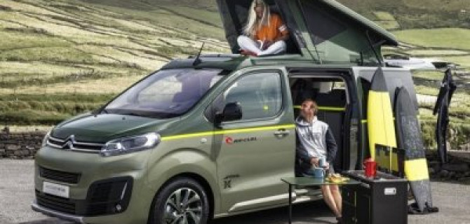 Citroen сделал из своего минивэна "дом на колесах" для сёрферов