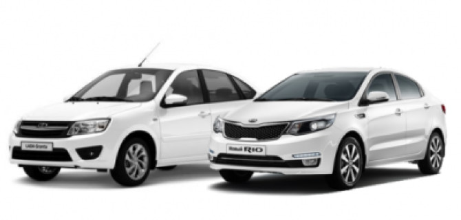 LADA Granta обогнала KIA Rio