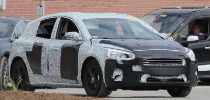 Ford Focus 2019 заснят фотошпионами