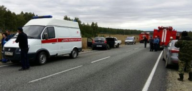 Шесть человек, включая детей, пострадали в ДТП в Аргаяшском районе