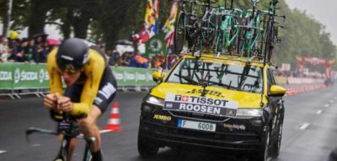 SKODA Karoq на Tour de France: надежный партнер на дороге