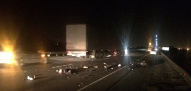 Под Воронежем мотоциклист погиб, врезавшись в грейдер